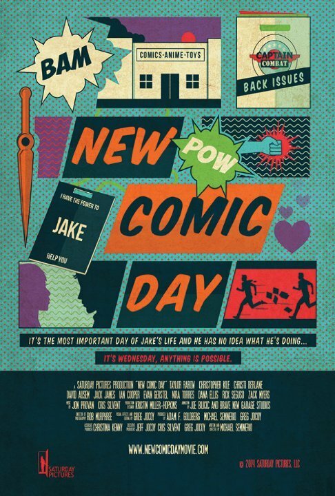 Обложка (Постер) New Comic Day (2016) CAMRip