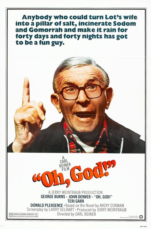 Обложка (Постер) О Боже! / Oh, God! (1977) SATRip Обложка (Постер) О Боже! / Oh, God! (1977) SATRip