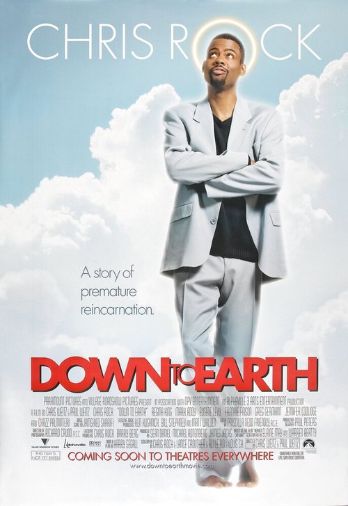 Обложка (Постер) Обратно на Землю / Down to Earth (2001) HDRip Обложка (Постер) Обратно на Землю / Down to Earth (2001) HDRip