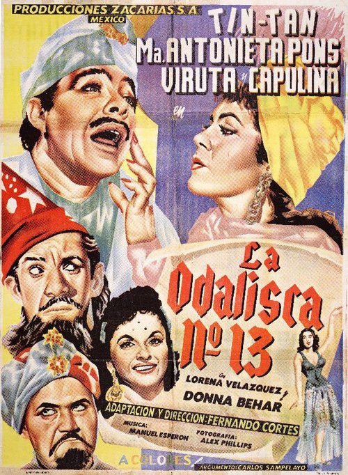 Обложка (Постер) Одалиска № 13 / La odalisca No. 13 (1958) SATRip Обложка (Постер) Одалиска № 13 / La odalisca No. 13 (1958) SATRip