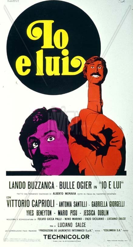 Обложка (Постер) Он и я / Io e lui (1973) SATRip