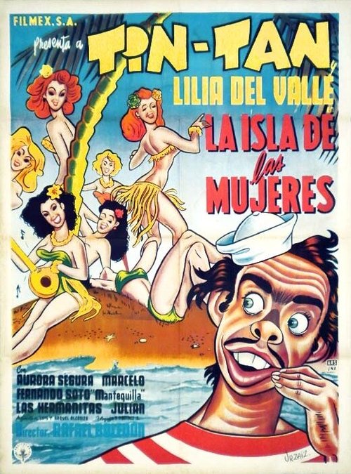 Обложка (Постер) Остров женщин / La isla de las mujeres (1953) SATRip Обложка (Постер) Остров женщин / La isla de las mujeres (1953) SATRip