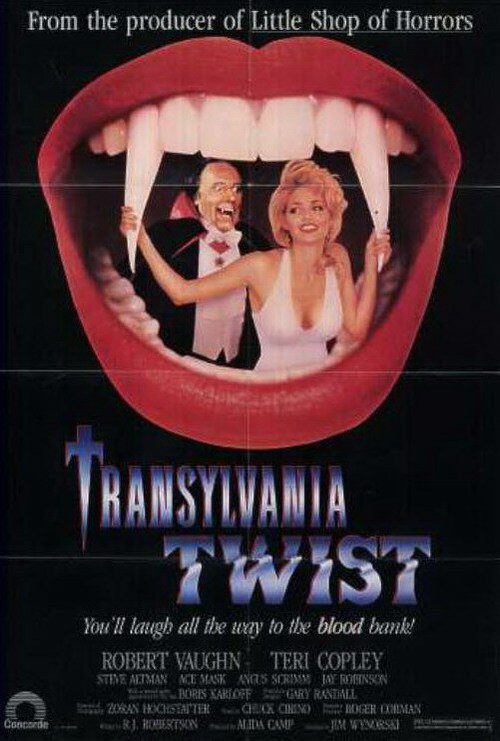 Обложка (Постер) Поворот на Трансильванию / Transylvania Twist (1989) SATRip