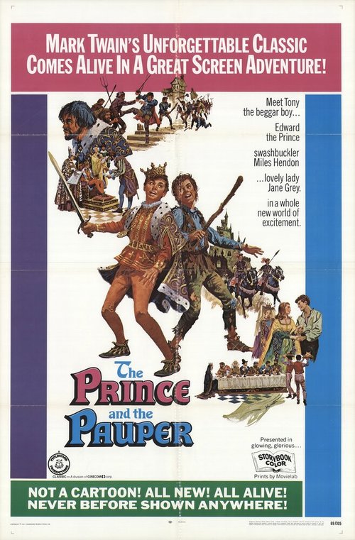 Обложка (Постер) Приключения принца и нищего / The Adventures of the Prince and the Pauper (1969) SATRip Обложка (Постер) Приключения принца и нищего / The Adventures of the Prince and the Pauper (1969) SATRip