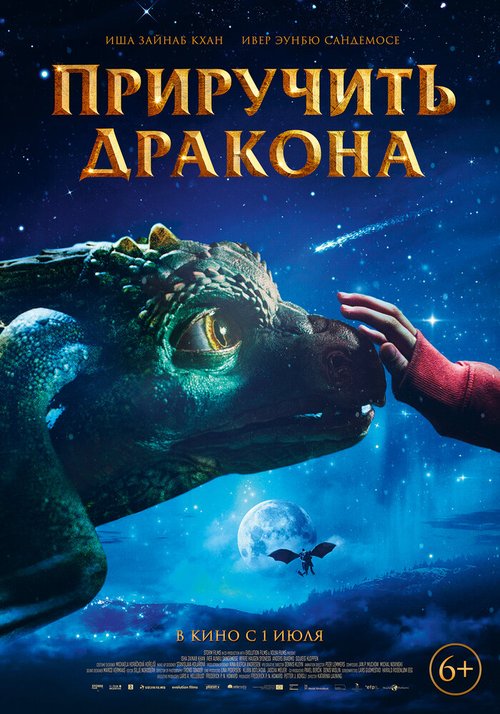 Обложка (Постер) Приручить дракона / Dragevokterens jul (2020) HDRip