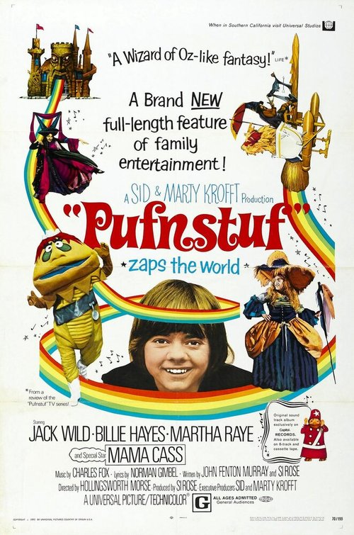 Обложка (Постер) Pufnstuf (1970) SATRip Обложка (Постер) Pufnstuf (1970) SATRip
