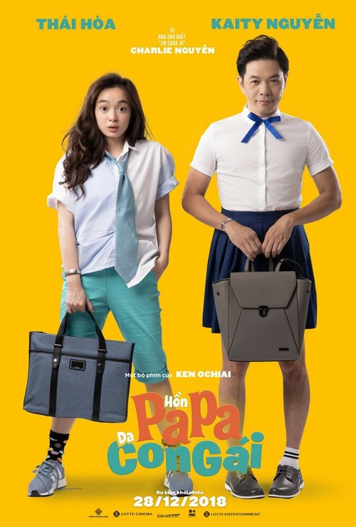Обложка (Постер) Пунктик на папе / Hon Papa Da Con Gái (2018) HDRip