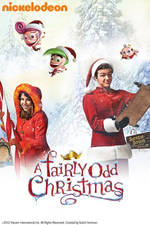 Обложка (Постер) Рождество с волшебными родителями / A Fairly Odd Christmas (2012) HDRip
