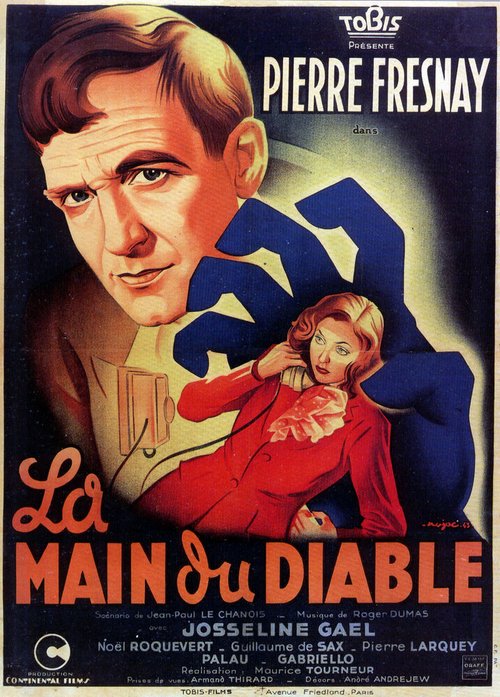 Обложка (Постер) Рука дьявола / La main du diable (1943) SATRip Обложка (Постер) Рука дьявола / La main du diable (1943) SATRip