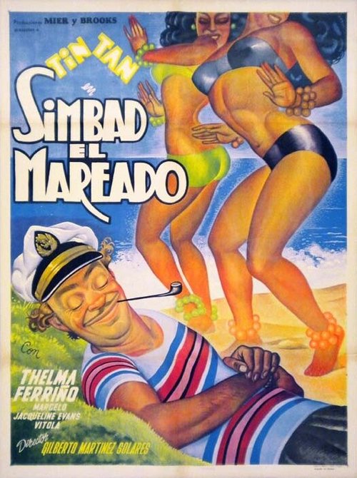 Обложка (Постер) Simbad el Mareado (1950) SATRip Обложка (Постер) Simbad el Mareado (1950) SATRip