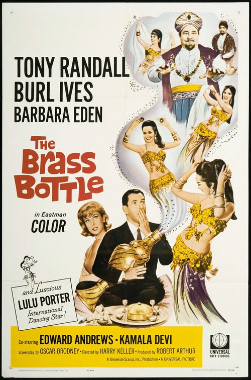 Обложка (Постер) The Brass Bottle (1964) SATRip Обложка (Постер) The Brass Bottle (1964) SATRip