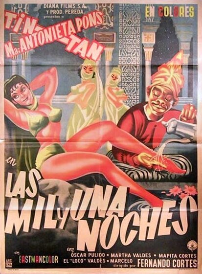 Обложка (Постер) Тысяча и одна ночь / Las mil y una noches (1958) SATRip Обложка (Постер) Тысяча и одна ночь / Las mil y una noches (1958) SATRip
