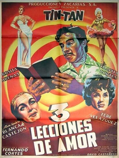 Обложка (Постер) Tres lecciones de amor (1959) SATRip Обложка (Постер) Tres lecciones de amor (1959) SATRip