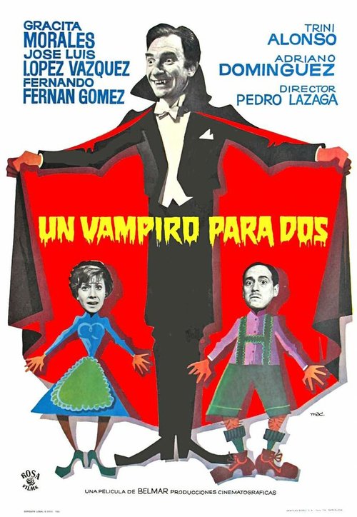 Обложка (Постер) Un vampiro para dos (1965) SATRip Обложка (Постер) Un vampiro para dos (1965) SATRip