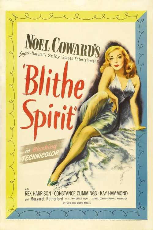 Обложка (Постер) Весёлое привидение / Blithe Spirit (1945) SATRip Обложка (Постер) Весёлое привидение / Blithe Spirit (1945) SATRip