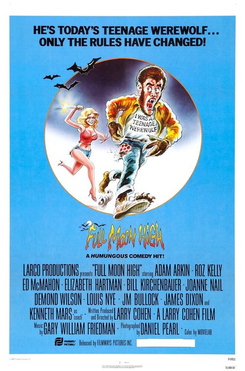 Обложка (Постер) Восход полной луны / Full Moon High (1981) SATRip Обложка (Постер) Восход полной луны / Full Moon High (1981) SATRip