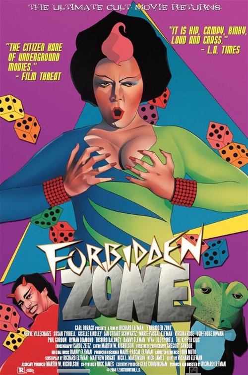 Обложка (Постер) Запретная зона / Forbidden Zone (1980) SATRip Обложка (Постер) Запретная зона / Forbidden Zone (1980) SATRip