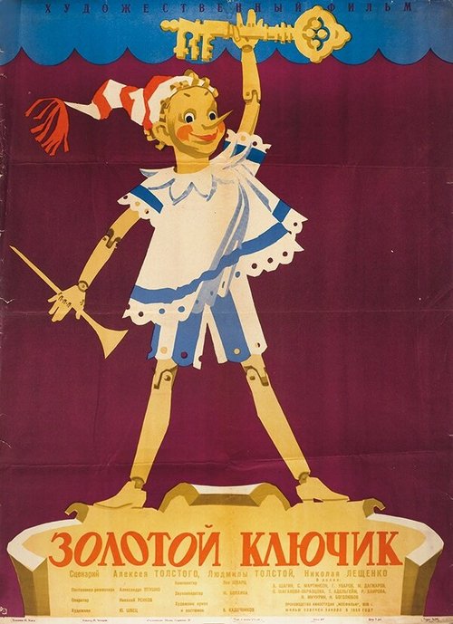 Обложка (Постер) Золотой ключик (1939) SATRip Обложка (Постер) Золотой ключик (1939) SATRip