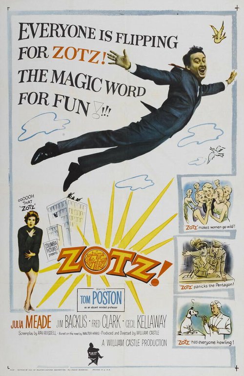 Обложка (Постер) Зотц! / Zotz! (1962) SATRip Обложка (Постер) Зотц! / Zotz! (1962) SATRip