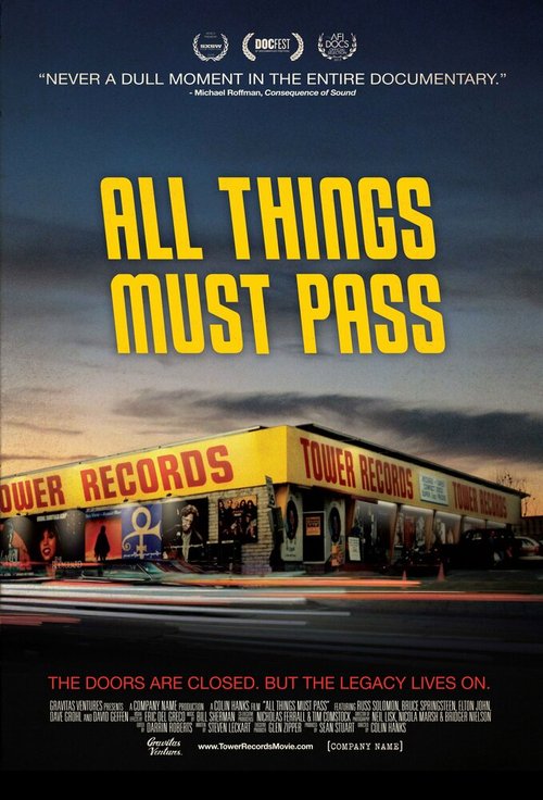 Обложка (Постер) All Things Must Pass: The Rise and Fall of Tower Records (2015) HDRip