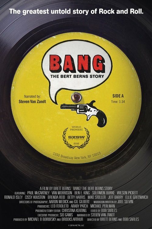 Обложка (Постер) Bang! The Bert Berns Story (2016) CAMRip