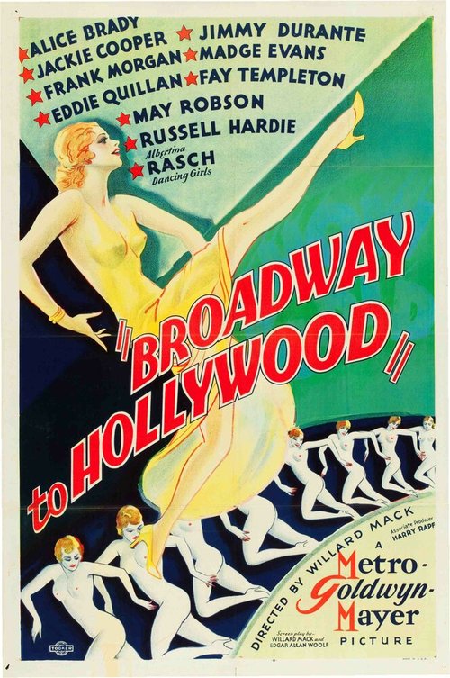 Обложка Бродвей для Голливуда / Broadway to Hollywood (1933) 