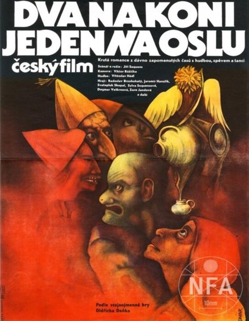 Обложка (Постер) Двое на коне, один на осле / Dva na koni, jeden na oslu (1986) SATRip