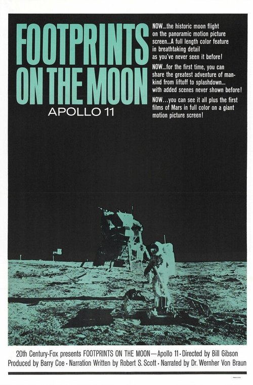 Обложка (Постер) Footprints on the Moon: Apollo 11 (1969) SATRip