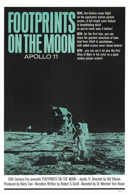 Обложка (Постер) Footprints on the Moon: Apollo 11 (1969) SATRip