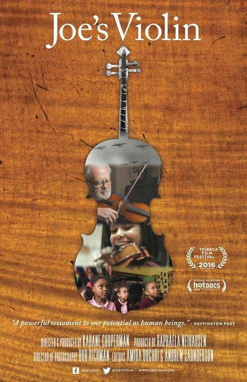 Обложка (Постер) Скрипка Джо / Joe's Violin (2016) CAMRip