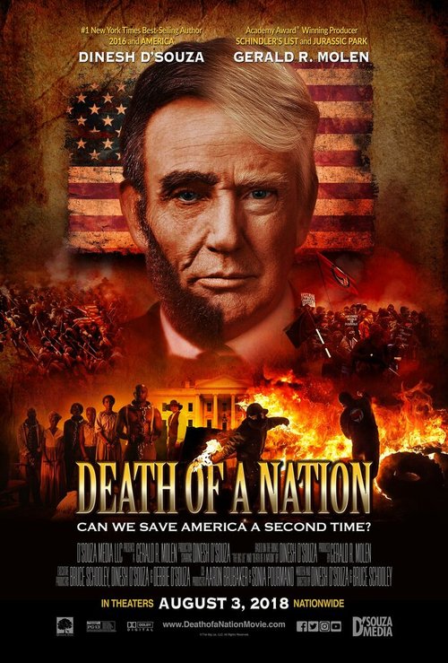 Обложка (Постер) Смерть нации / Death of a Nation (2018) HDRip