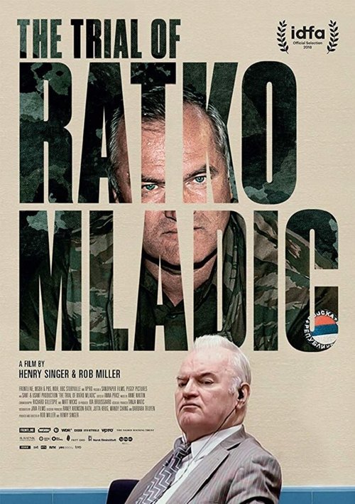 Обложка (Постер) Суд над Ратко Младичем / The Trial of Ratko Mladic (2018) HDRip