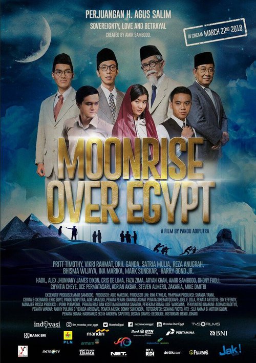 Обложка (Постер) Восход луны над Египтом / Moonrise Over Egypt (2018) HDRip