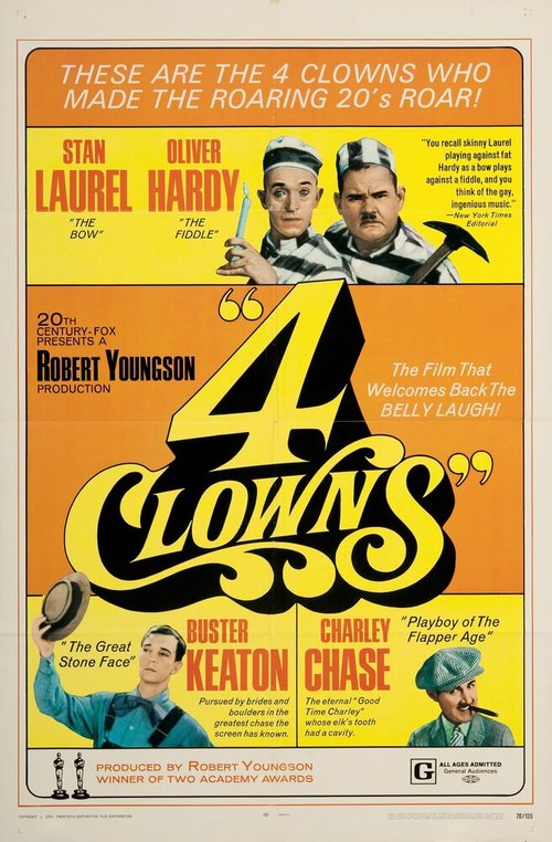 Обложка (Постер) 4 клоуна / 4 Clowns (1970) SATRip Обложка (Постер) 4 клоуна / 4 Clowns (1970) SATRip
