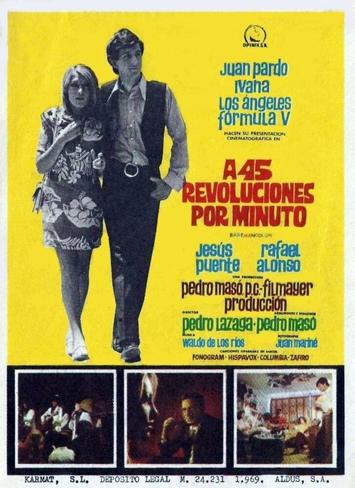Обложка (Постер) A 45 revoluciones por minuto (1969) SATRip