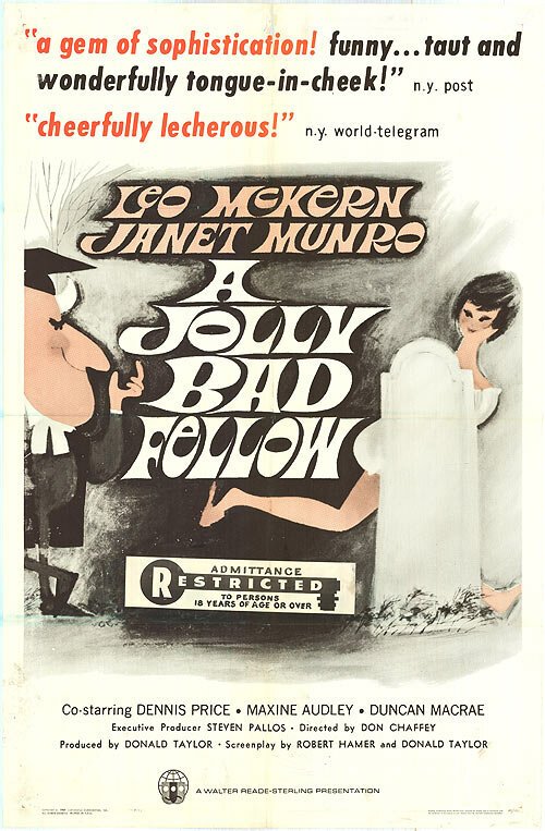 Обложка (Постер) A Jolly Bad Fellow (1964) SATRip Обложка (Постер) A Jolly Bad Fellow (1964) SATRip