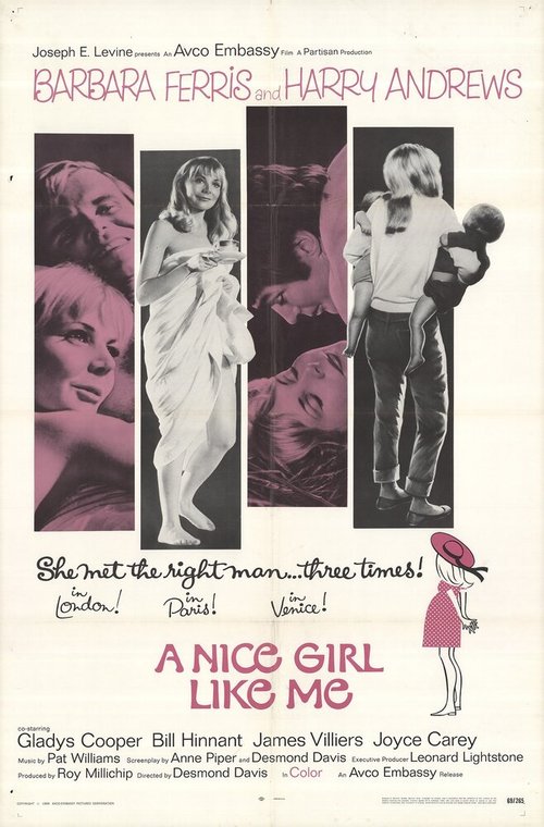 Обложка (Постер) A Nice Girl Like Me (1969) SATRip