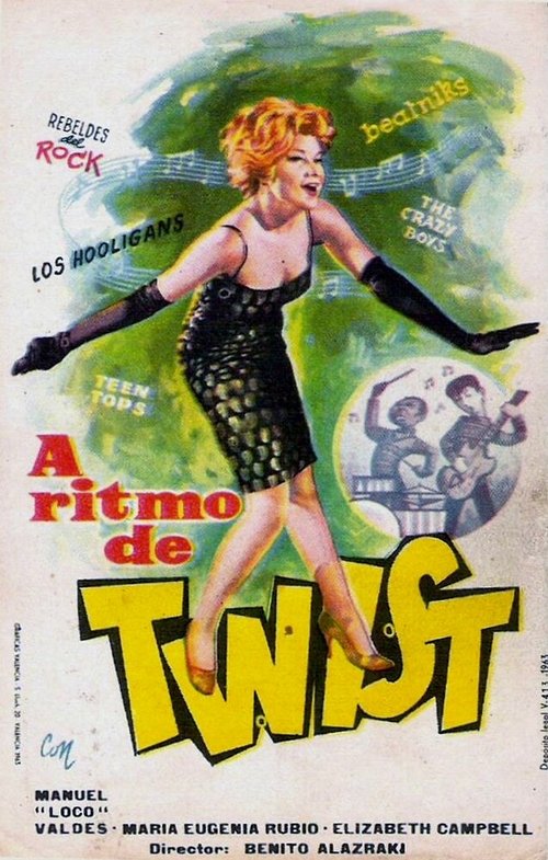 Обложка (Постер) A ritmo de twist (1962) SATRip