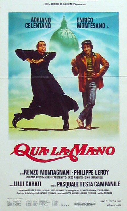 Обложка (Постер) А спорим? / Qua la mano (1980) SATRip