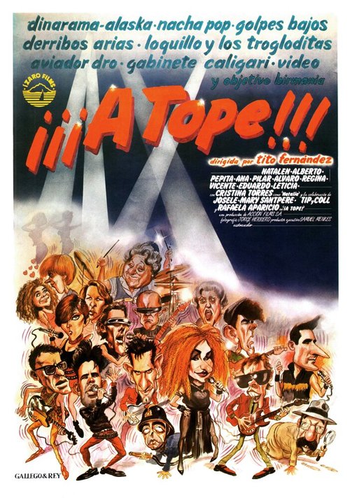 Обложка (Постер) ¡¡¡A tope!!! (1984) Обложка (Постер) ¡¡¡A tope!!! (1984)