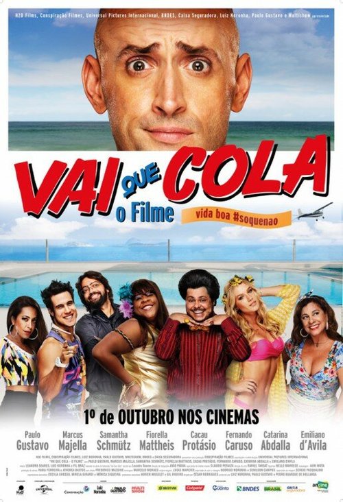 Обложка (Постер) А вдруг получится: Фильм / Vai que Cola: O Filme (2015) HDRip Обложка (Постер) А вдруг получится: Фильм / Vai que Cola: O Filme (2015) HDRip