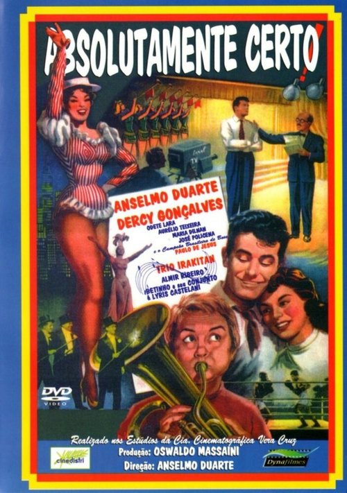 Обложка (Постер) Абсолютно уверен / Absolutamente Certo (1957) SATRip Обложка (Постер) Абсолютно уверен / Absolutamente Certo (1957) SATRip
