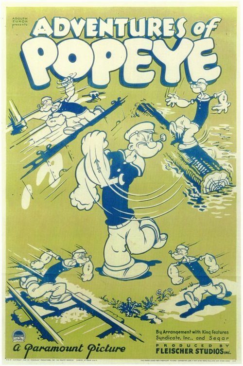 Обложка (Постер) Adventures of Popeye (1935) Обложка (Постер) Adventures of Popeye (1935)