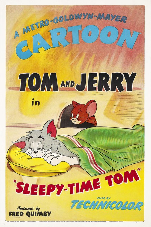 Обложка (Постер) Ах, как хочется спать / Sleepy-Time Tom (1951) Обложка (Постер) Ах, как хочется спать / Sleepy-Time Tom (1951)