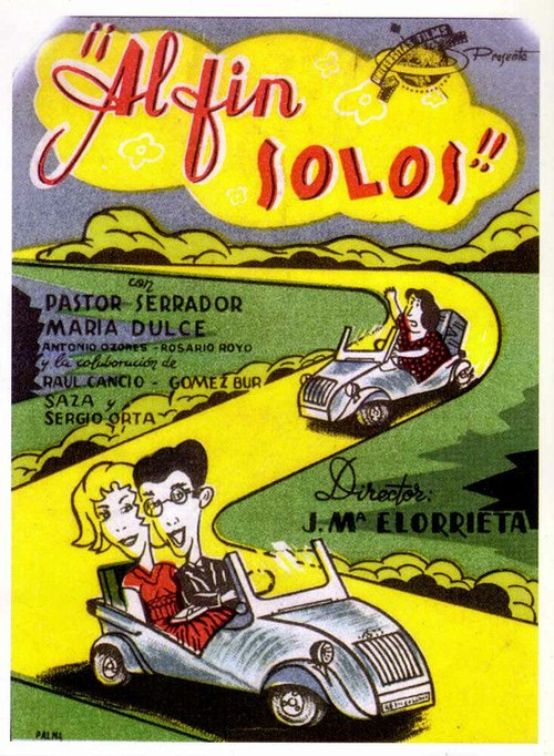 Обложка (Постер) Al fin solos (1955) SATRip Обложка (Постер) Al fin solos (1955) SATRip