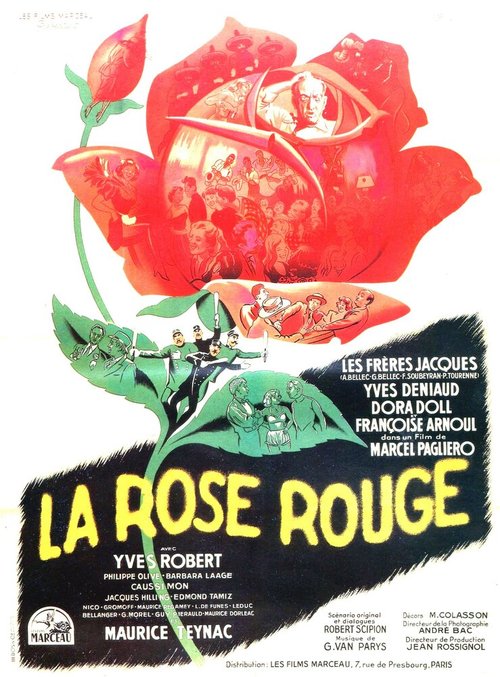 Обложка (Постер) Алая роза / La rose rouge (1951) SATRip Обложка (Постер) Алая роза / La rose rouge (1951) SATRip