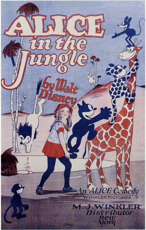 Обложка (Постер) Алиса в джунглях / Alice in the Jungle (1925) Обложка (Постер) Алиса в джунглях / Alice in the Jungle (1925)