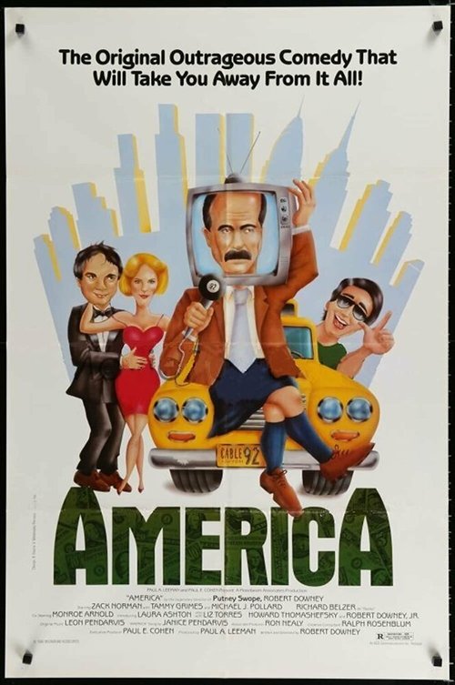 Обложка (Постер) Америка / America (1986) SATRip Обложка (Постер) Америка / America (1986) SATRip