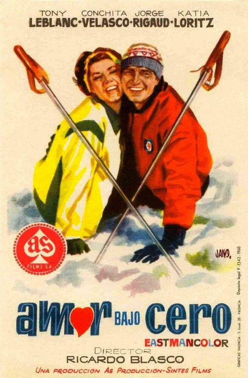 Обложка (Постер) Amor bajo cero (1960) SATRip Обложка (Постер) Amor bajo cero (1960) SATRip