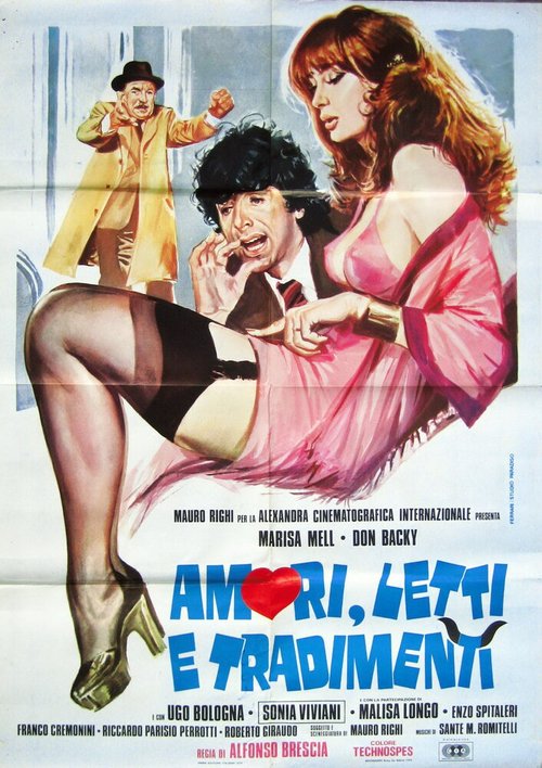 Обложка (Постер) Amori, letti e tradimenti (1975) SATRip